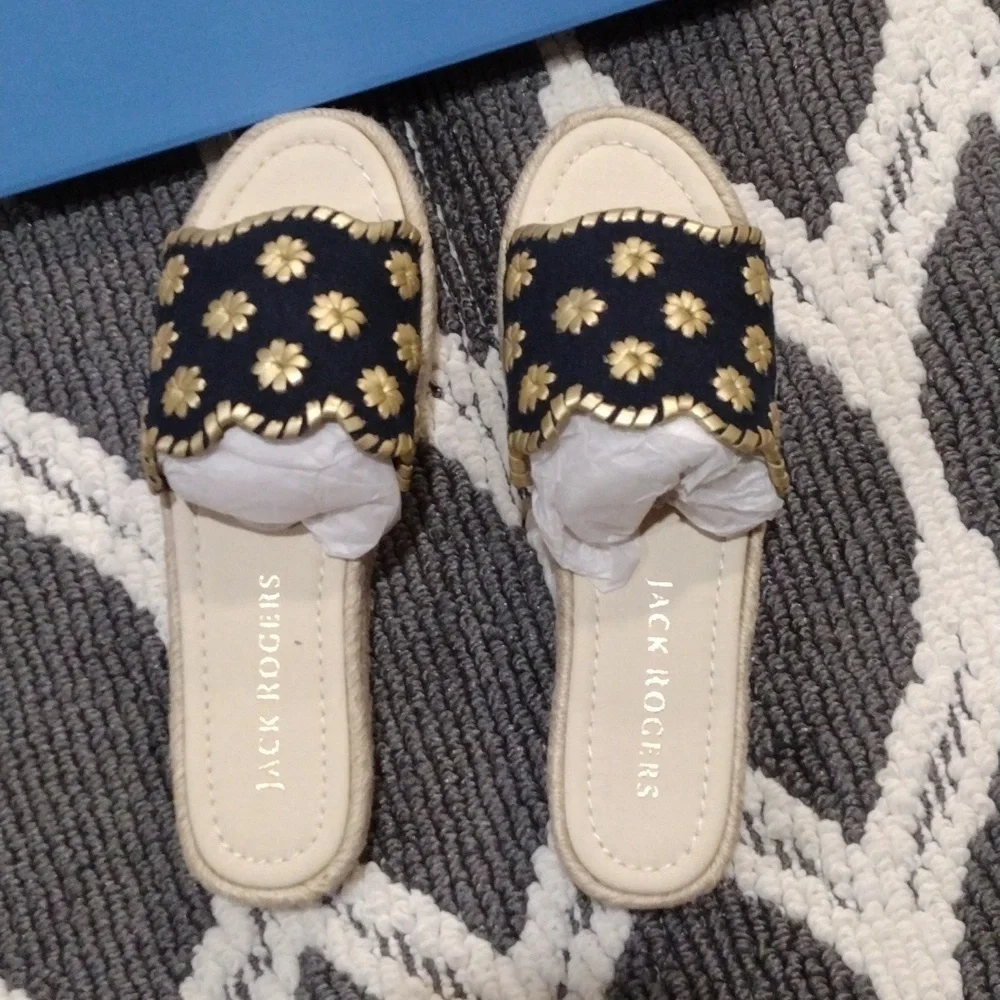 Jack Rogers Palmer Slide Espadrille‎ Sandals